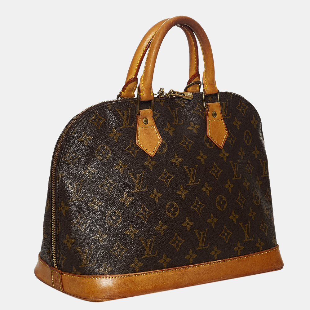 

Louis Vuitton Brown Monogram Alma PM