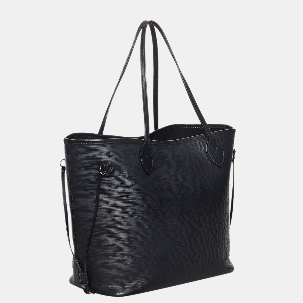 

Louis Vuitton Black Epi Neverfull MM