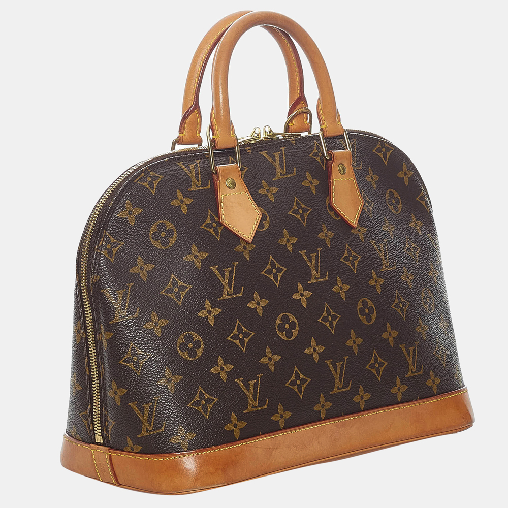 

Louis Vuitton Brown Monogram Alma PM