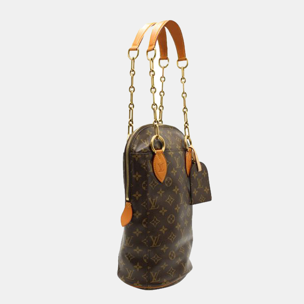 

Louis Vuitton Brown Limited Edition Monogram Karl Lagerfeld Punching Bag Baby Bag