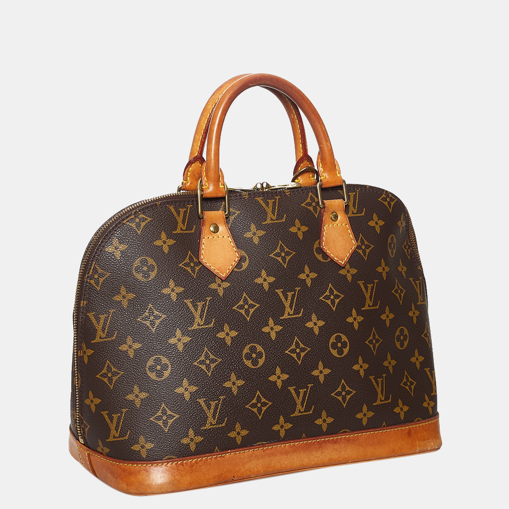 

Louis Vuitton Brown Louis Vuitton Brown Monogram Alma PM