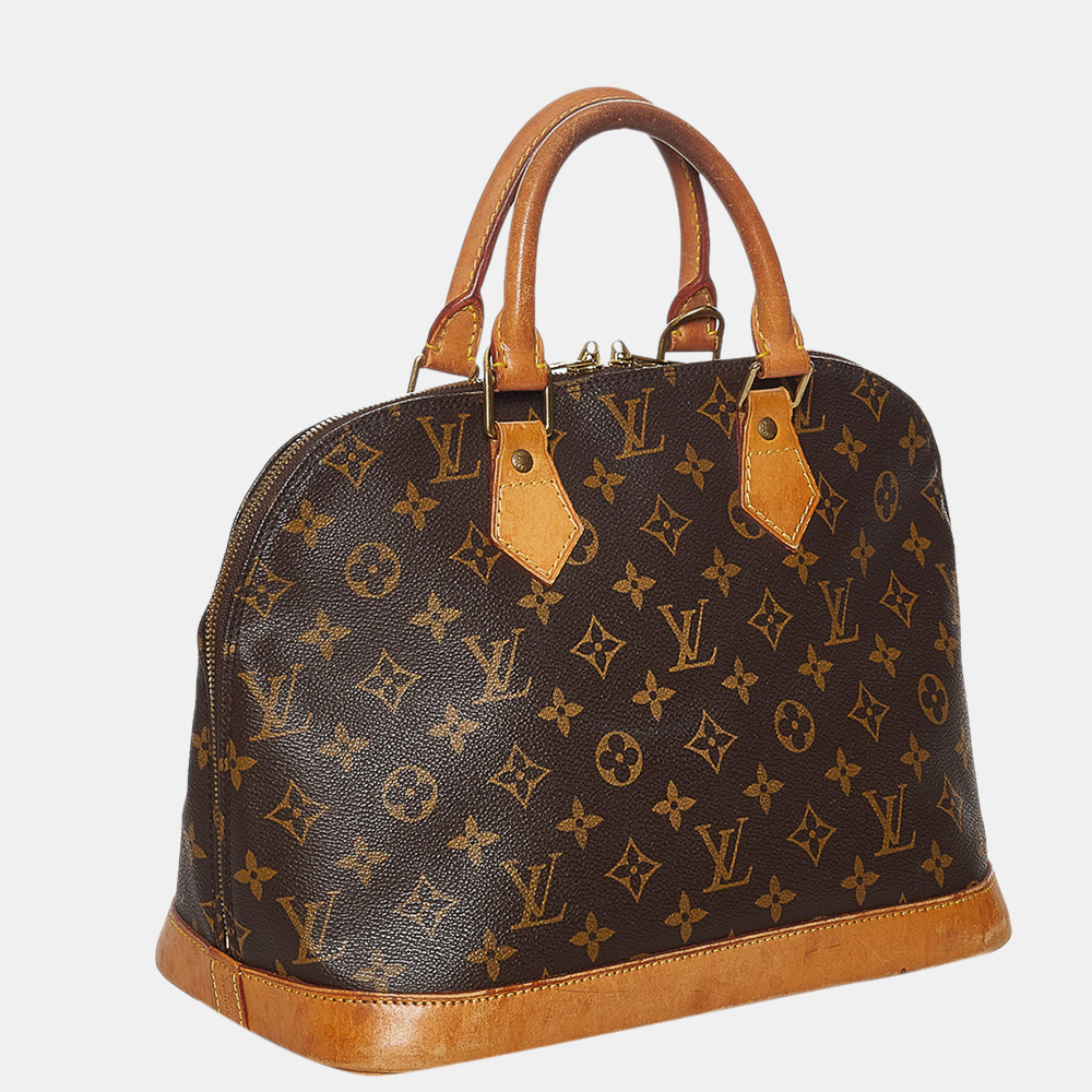 

Louis Vuitton Brown Monogram Alma PM