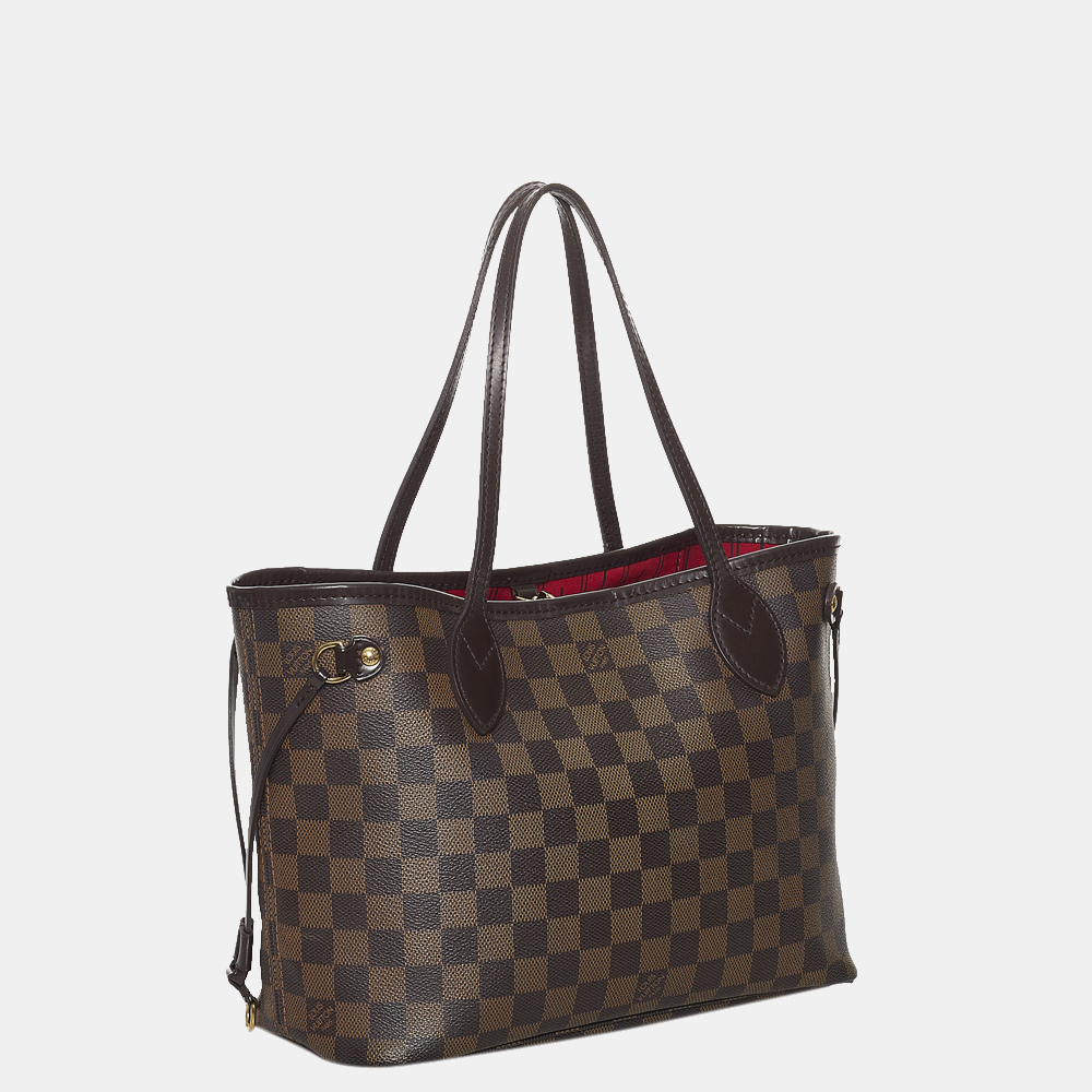 

Louis Vuitton Brown Damier Ebene Neverfull PM