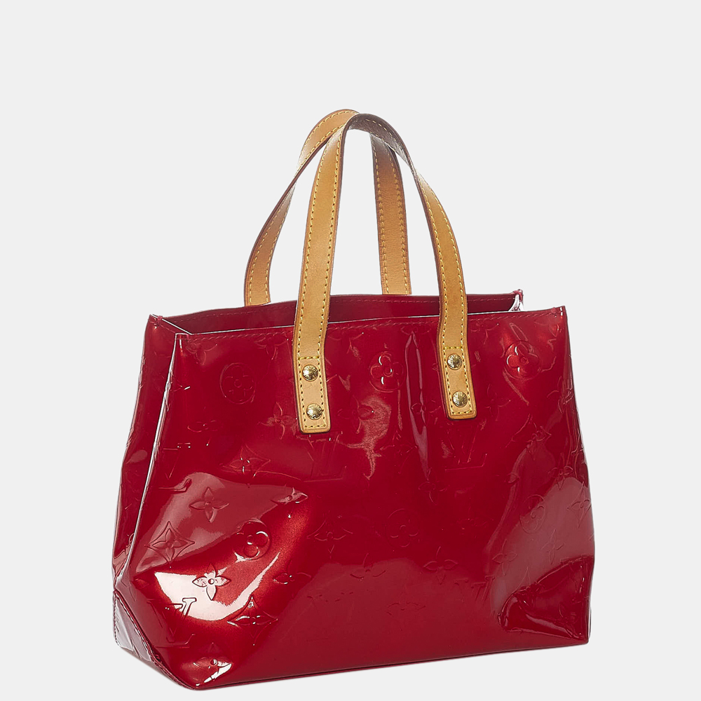 

Louis Vuitton Red Vernis Reade PM