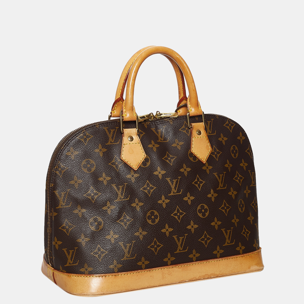 

Louis Vuitton Brown Monogram Alma PM