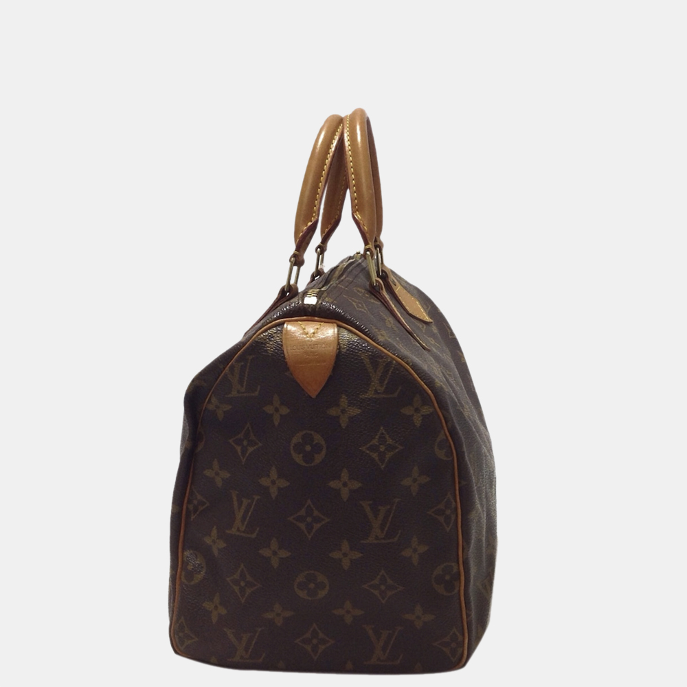 

Louis Vuitton Brown Monogram Speedy 30