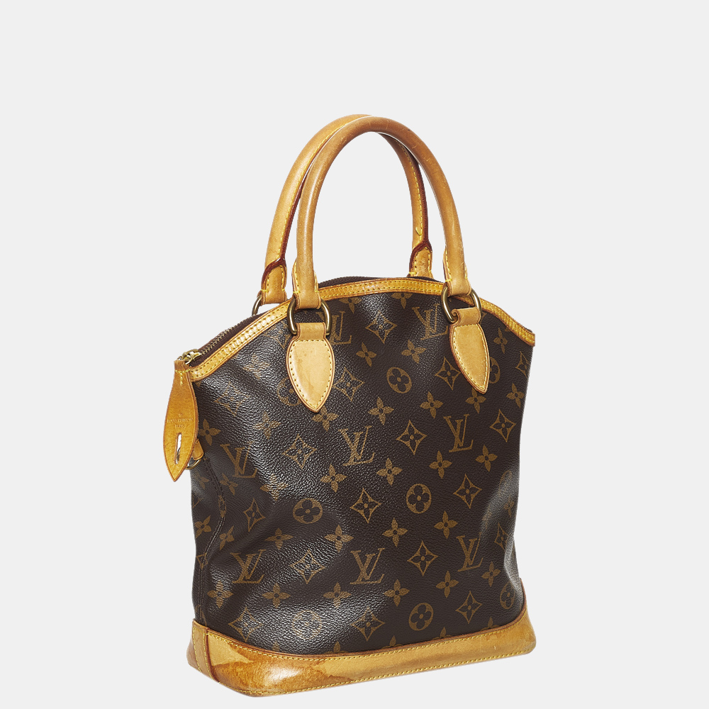 

Louis Vuitton Brown Monogram Lockit Vertical