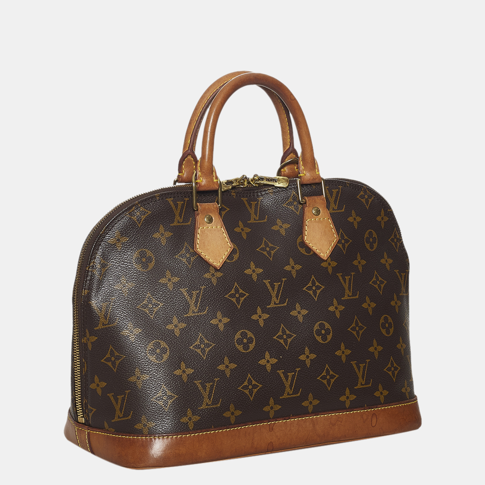 

Louis Vuitton Brown Monogram Alma PM