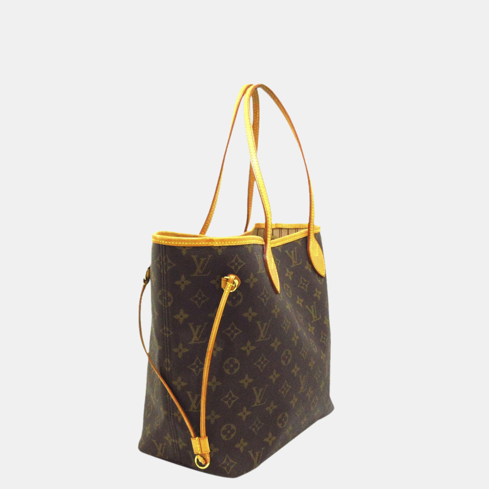 

Louis Vuitton Brown Monogram Neverfull MM