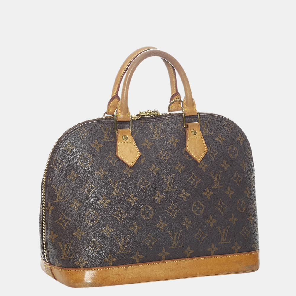 

Louis Vuitton Brown Monogram Alma PM