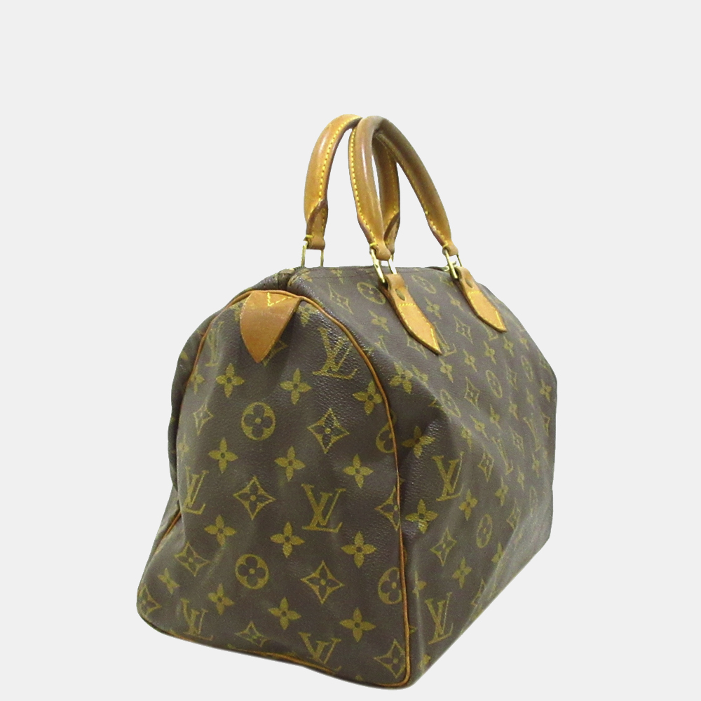 

Louis Vuitton Monogram Speedy 30, Brown