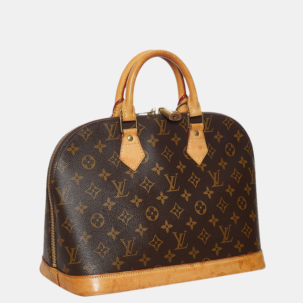 

Louis Vuitton Brown Monogram Alma PM