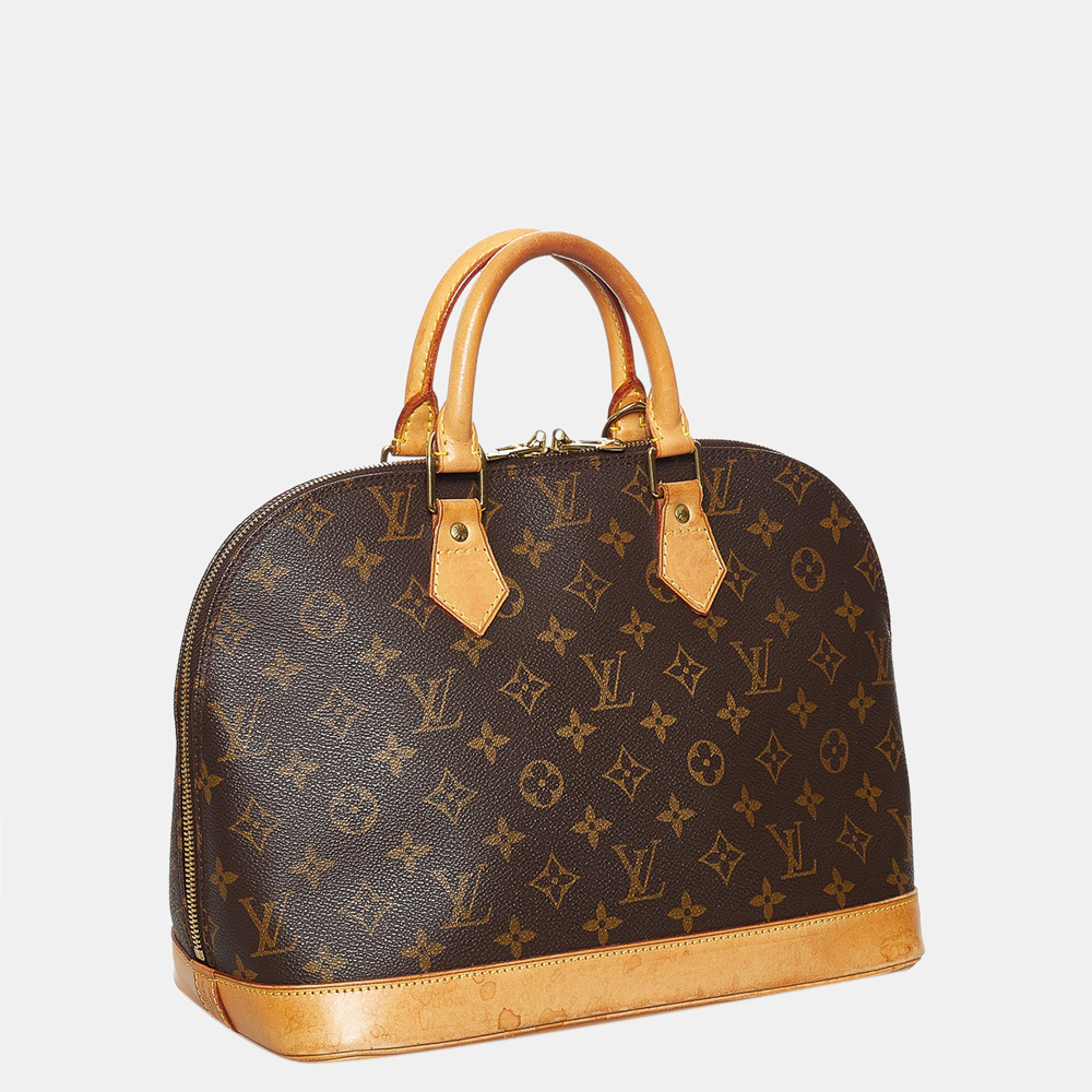 

Louis Vuitton Brown Monogram Alma PM