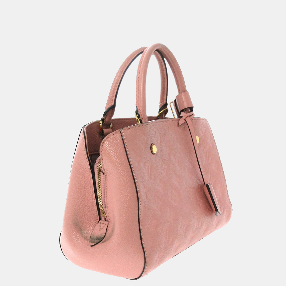 

Louis Vuitton Pink Empreinte Montaigne BB