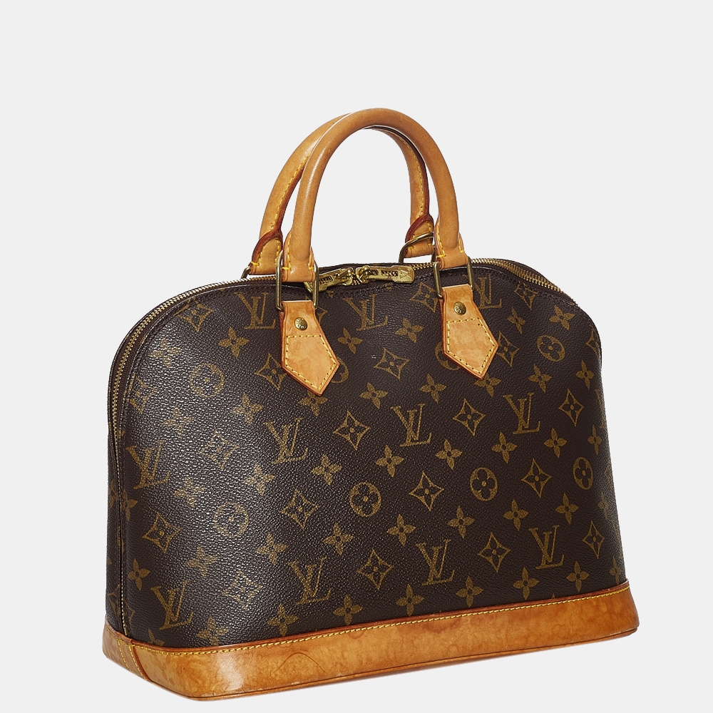 

Louis Vuitton Brown Monogram Alma PM