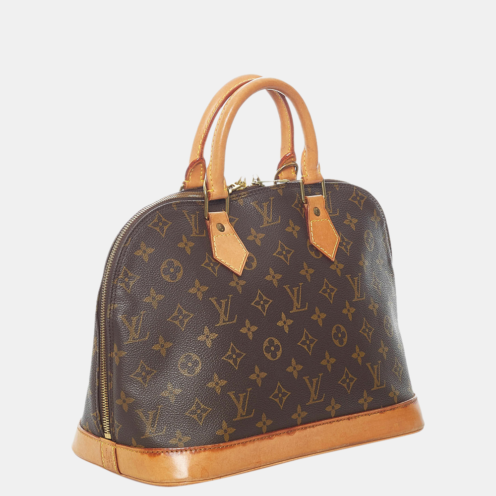 

Louis Vuitton Brown Monogram Alma PM