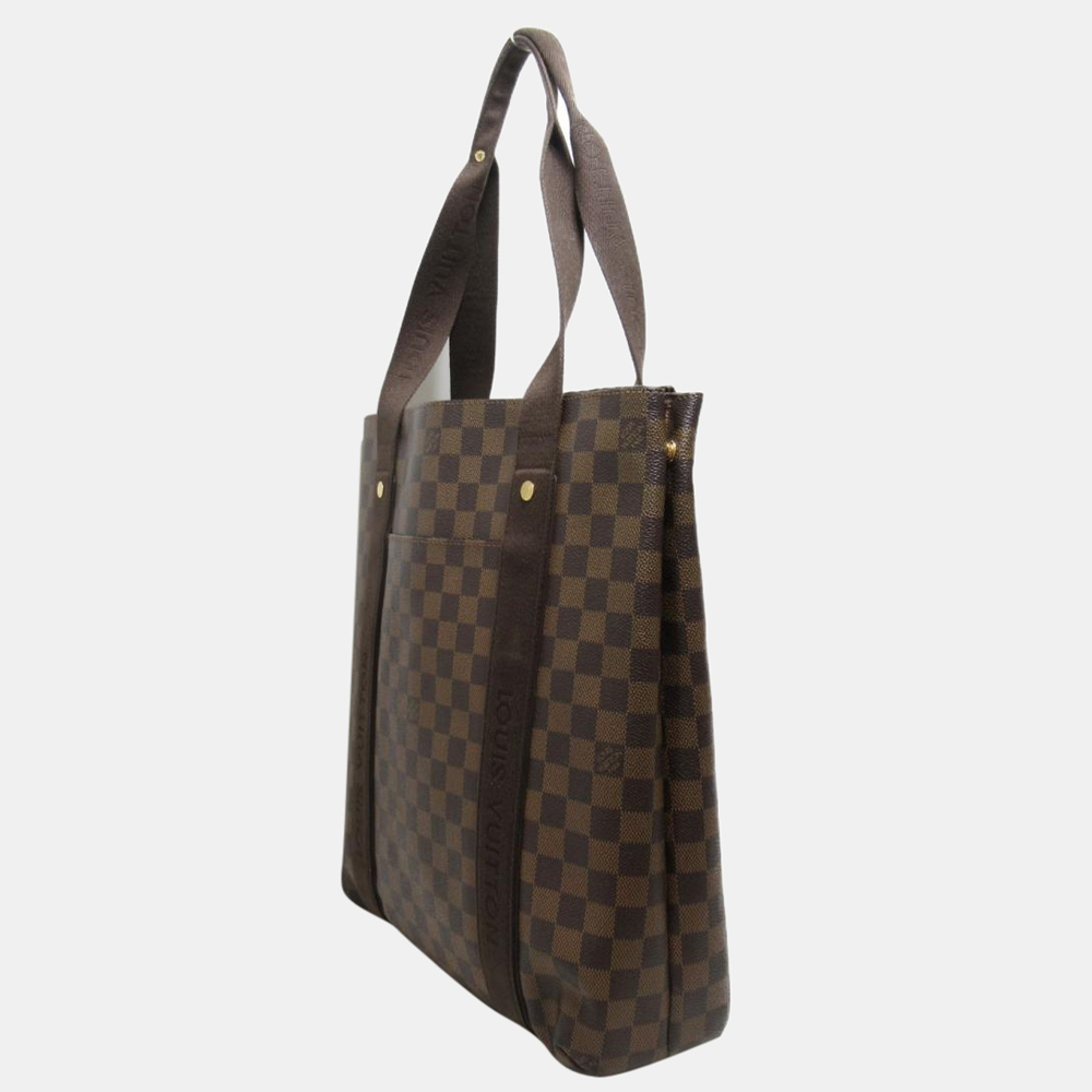 

Louis Vuitton Brown Damier Ebene Coated Canvas Cabas Beaubourg Tote Bag