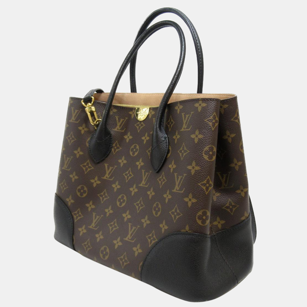 

Louis Vuitton Brown Monogram Flandrin Tote with Strap