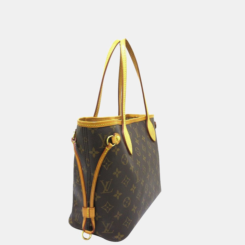 

Louis Vuitton Brown Monogram Neverfull PM