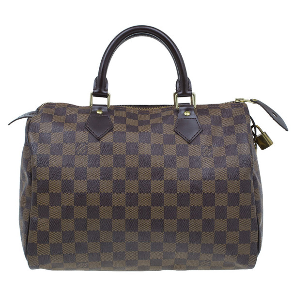 مملوكة مسبقًا Louis Vuitton Damier Ebene Canvas Speedy 30