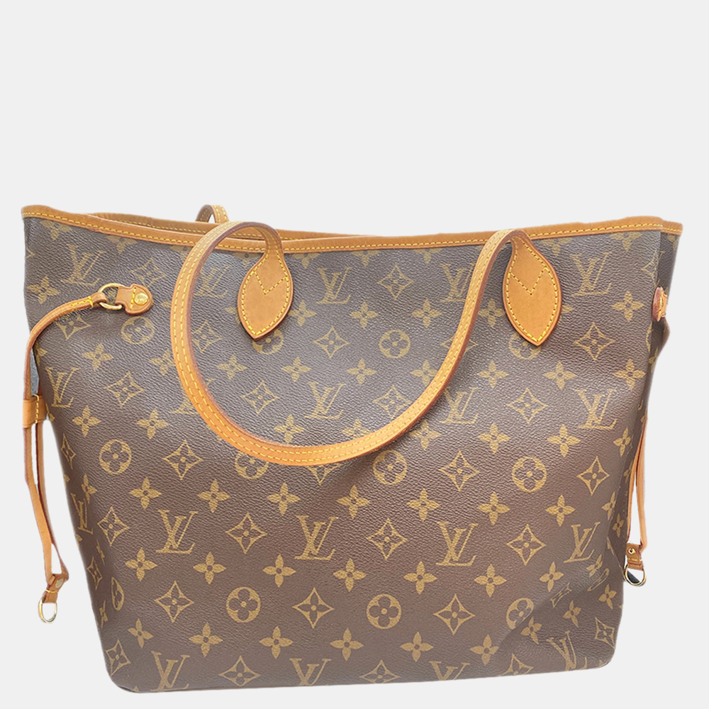 

Louis Vuitton Monogram Canvas Neverfull MM Tote Bag, Brown