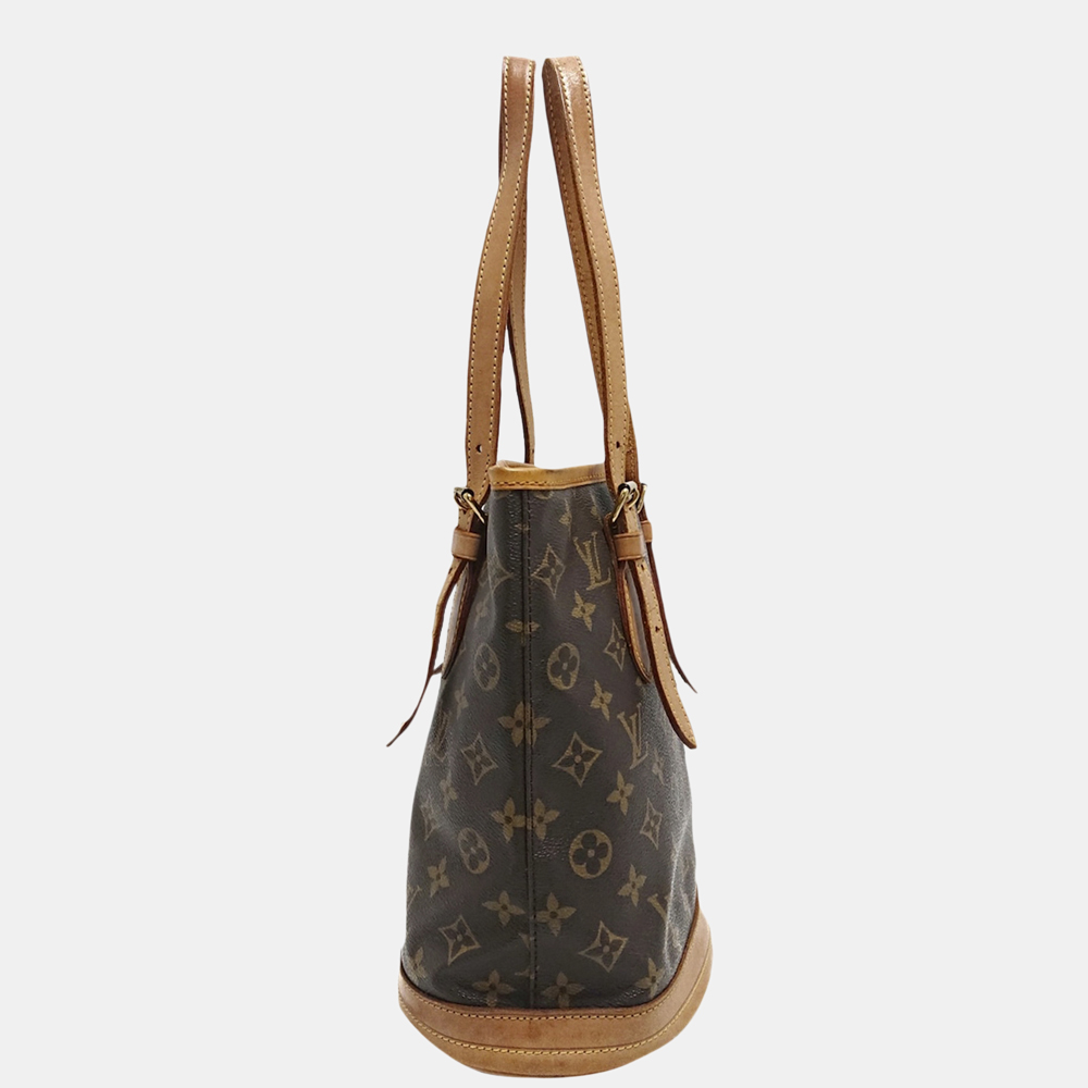 

Louis Vuitton Brown Monogram Petit Bucket