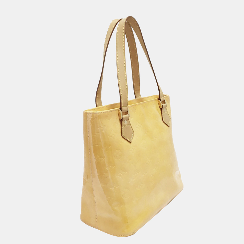 

Louis Vuitton Beige/Brown Vernis Houston