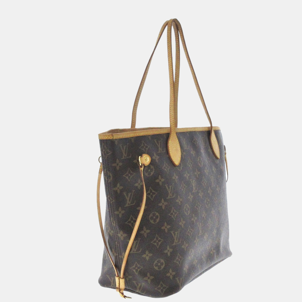 

Louis Vuitton Brown Monogram Neverfull MM