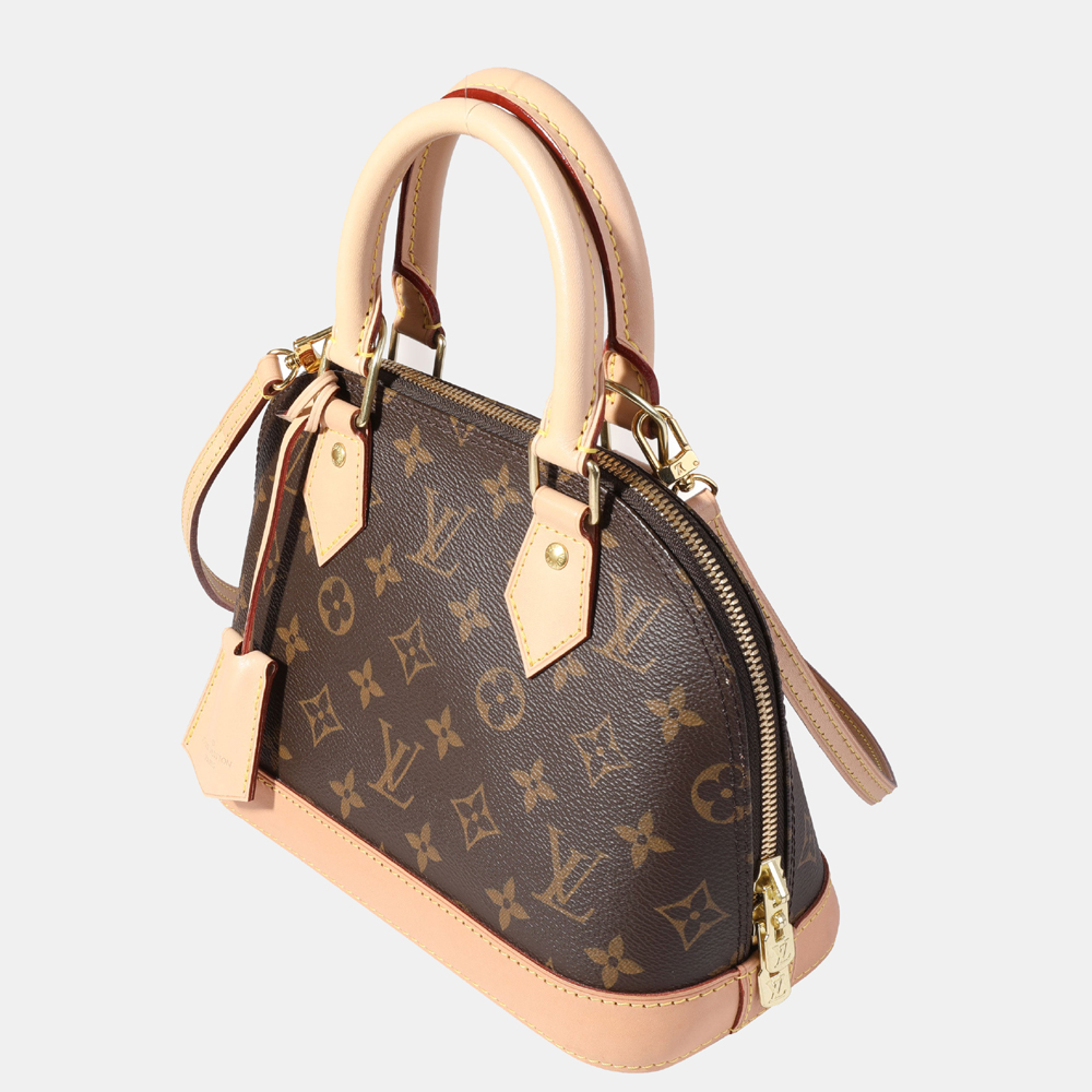 

Louis Vuitton Monogram Canvas Alma BB Bag, Brown