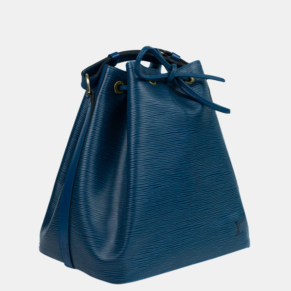 

Louis Vuitton Blue Leather Noe Shoulder Bag