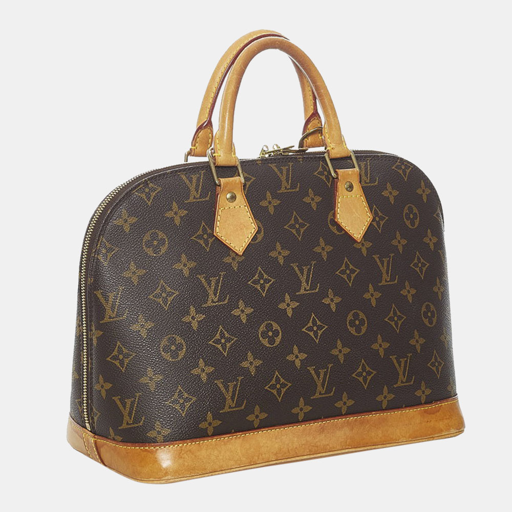 

Louis Vuitton Brown Monogram Canvas Alma PM Bag