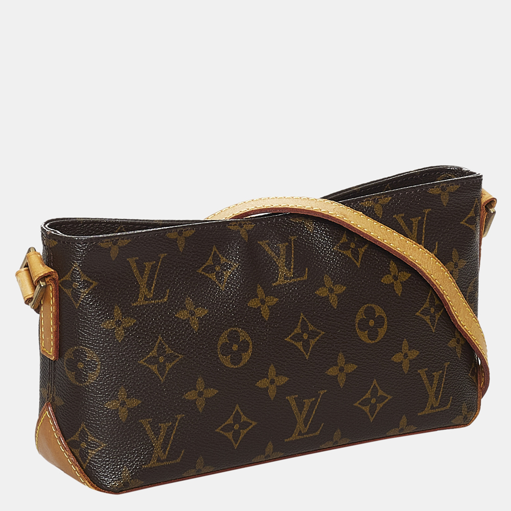 

Louis Vuitton Brown Monogram Trotteur