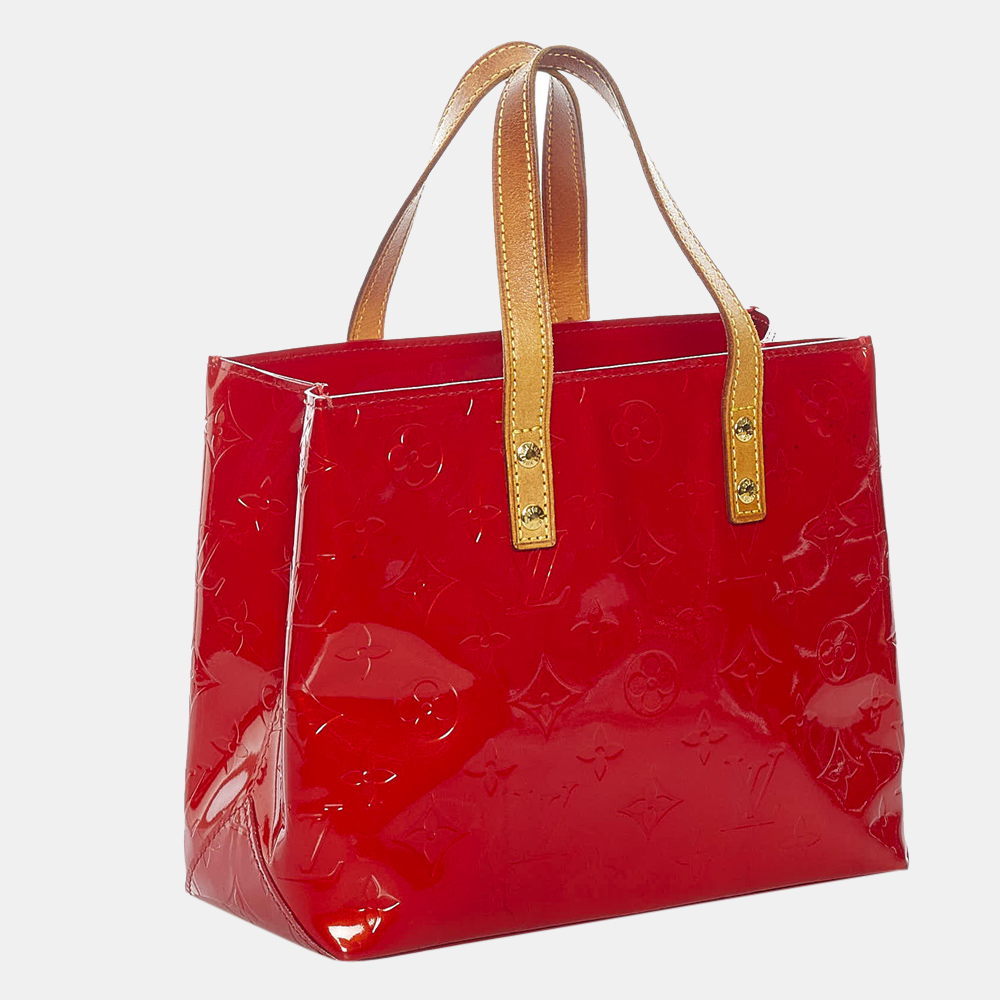 

Louis Vuitton Red Vernis Reade PM