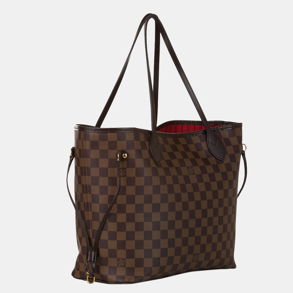 

Louis Vuitton Brown Damier Ebene Neverfull MM