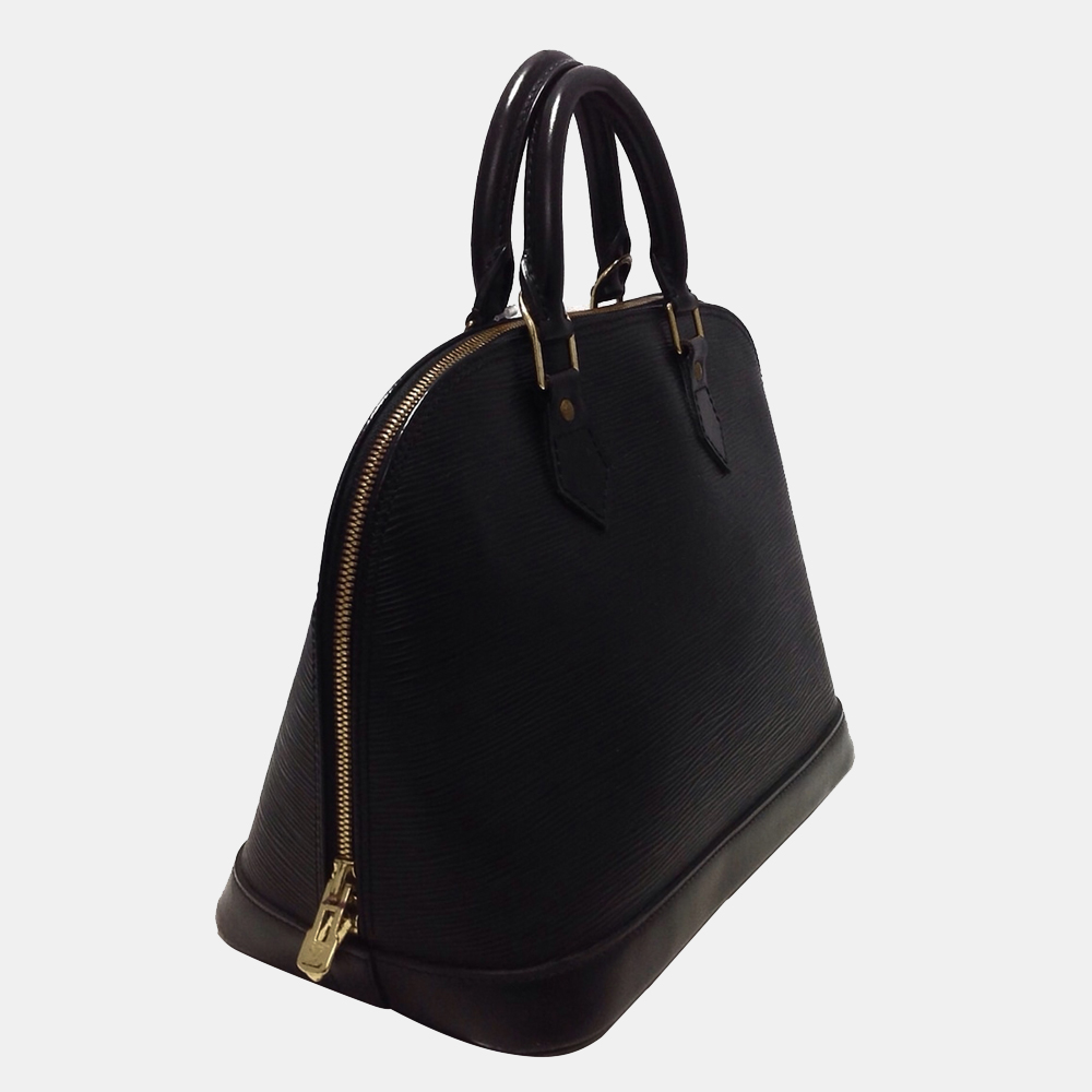 

Louis Vuitton Black Epi Alma PM