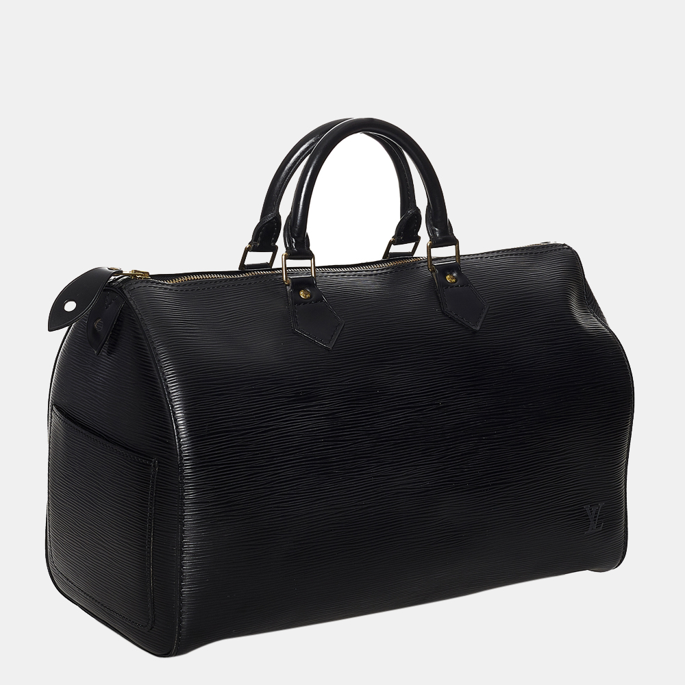 

Louis Vuitton Black Epi Speedy 40