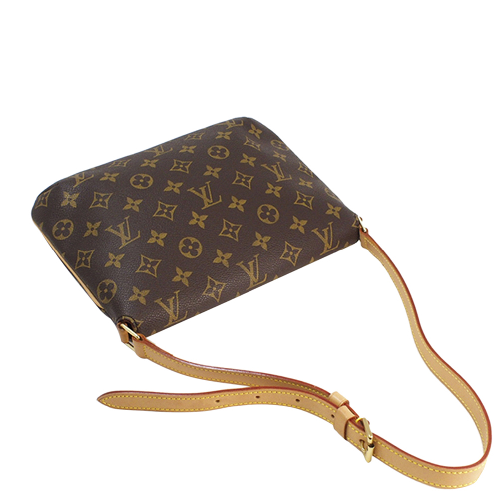 

Louis Vuitton Brown Monogram Musette Tango Short Strap