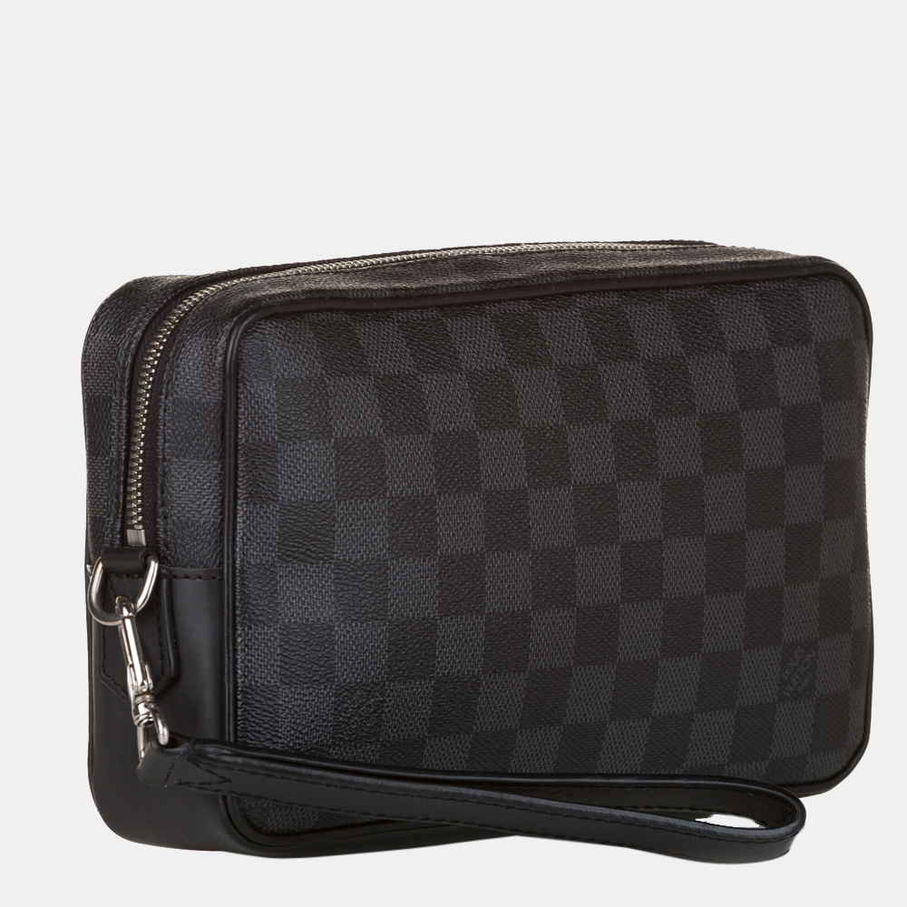 

Louis Vuitton Black/Grey Damier Graphite Alpha