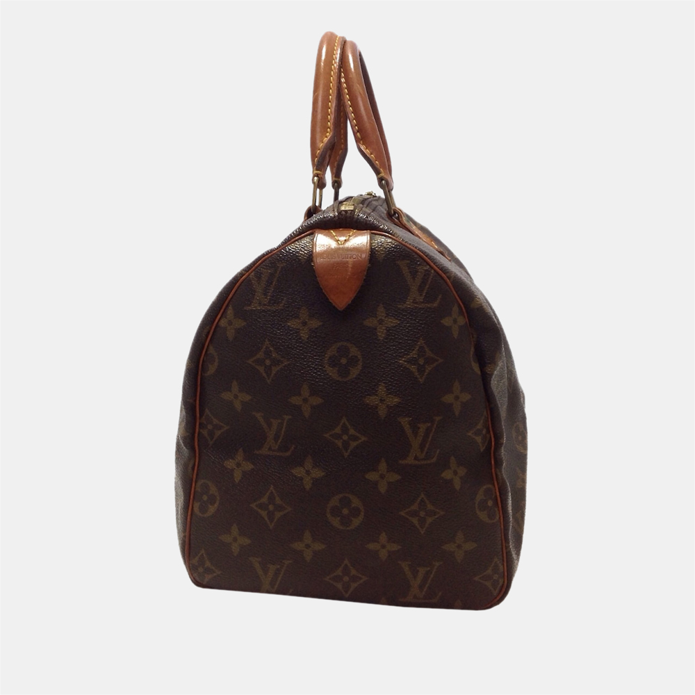 

Louis Vuitton Brown Monogram Speedy 30