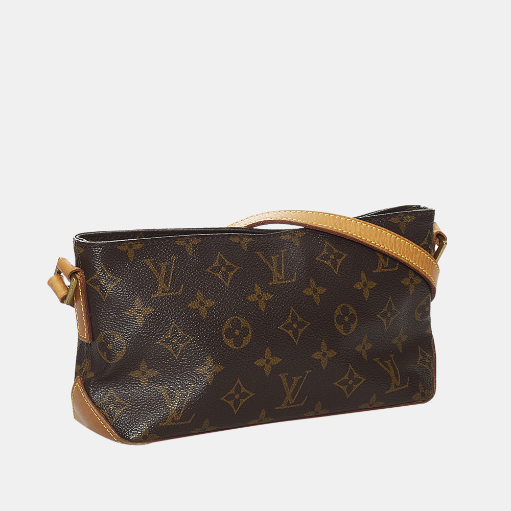 

Louis Vuitton Brown Monogram Trotteur