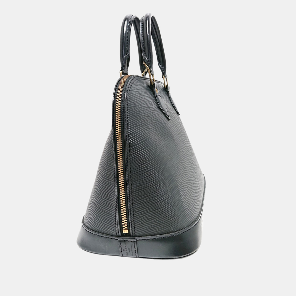

Louis Vuitton Black Epi Alma PM