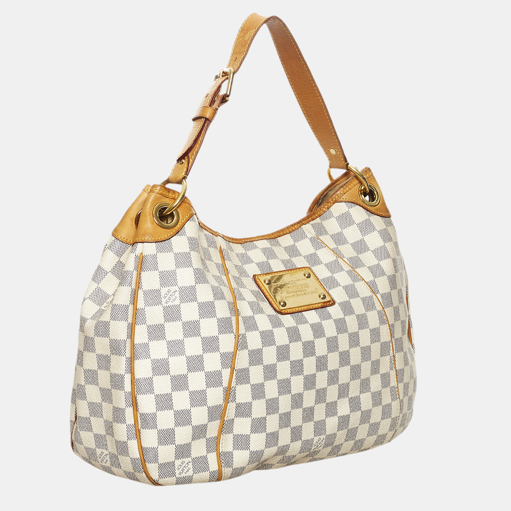 

Louis Vuitton Blue/White Damier Azur Galliera PM