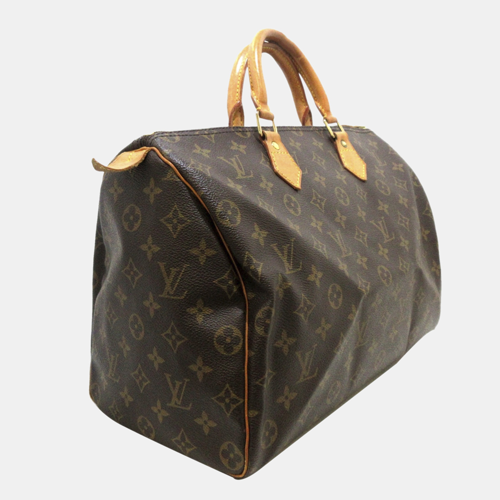 

Louis Vuitton Monogram Speedy 35, Brown