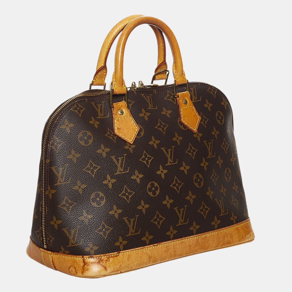

Louis Vuitton Brown Monogram Alma PM