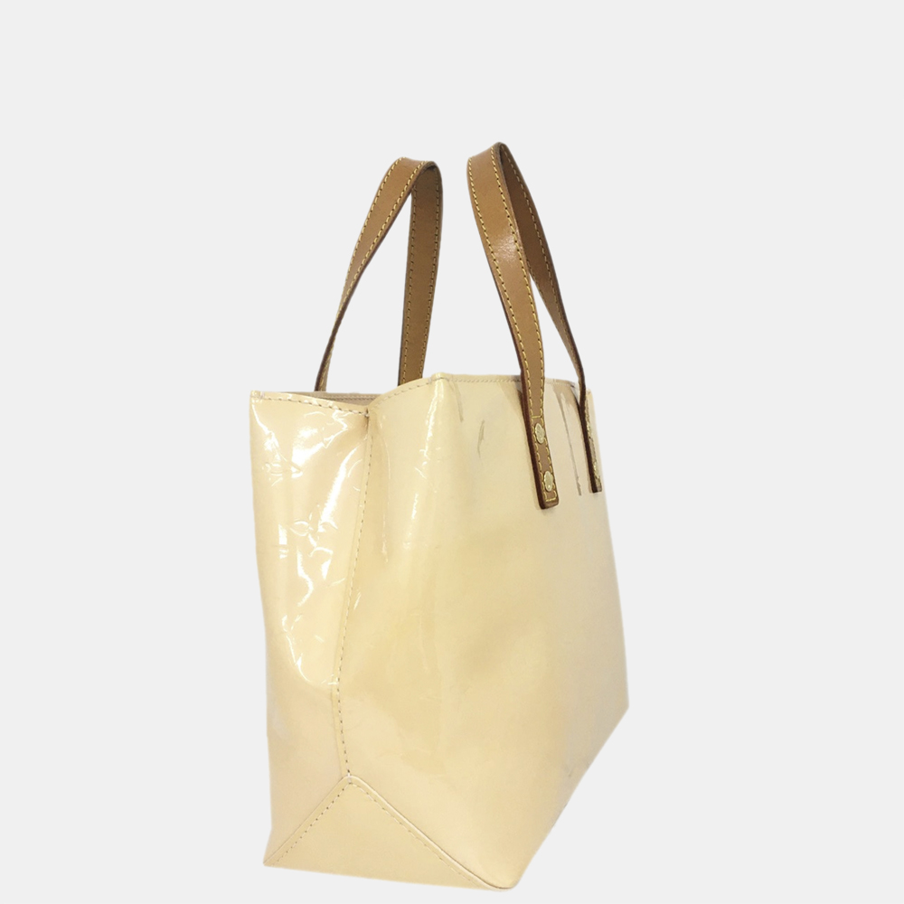 

Louis Vuitton Brown/White Vernis Reade PM