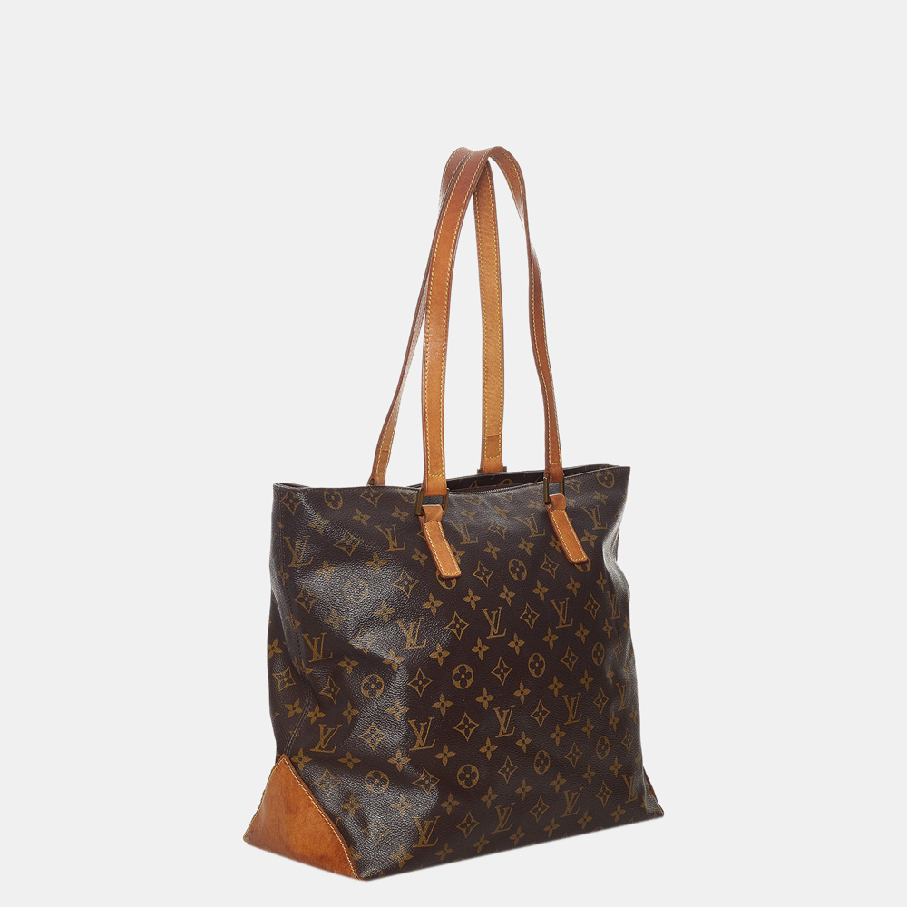 

Louis Vuitton Monogram Cabas Mezzo, Brown