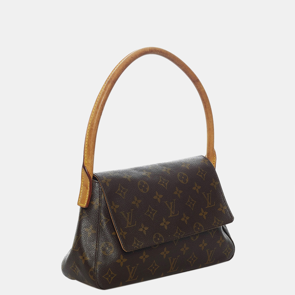 

Louis Vuitton Brown Monogram Looping Mini