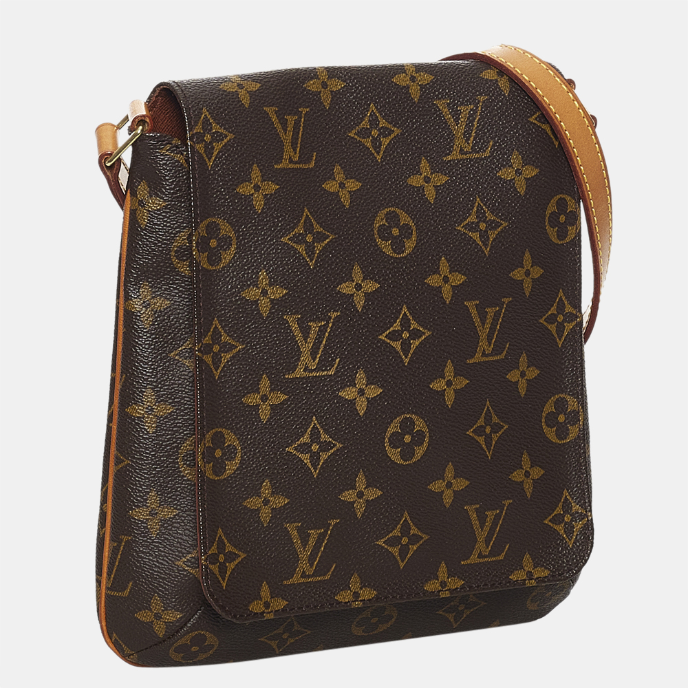 

Louis Vuitton Brown Monogram Musette Salsa Short Strap
