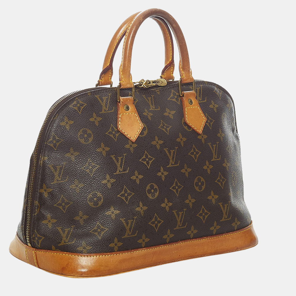 

Louis Vuitton Brown Monogram Alma PM