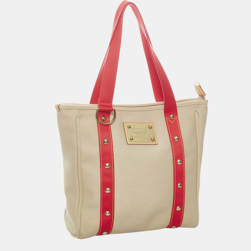 

Louis Vuitton Brown Antigua Cabas MM